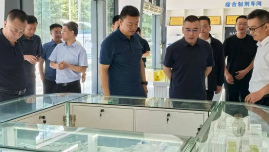 甘肃省药品监督管理局党组书记、局长吉永锋到独一味制药考察调研 助力企业高质量发展